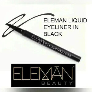 Eleman Liquid Eyeliner Deep Black, Brand New in Box,  Full-size